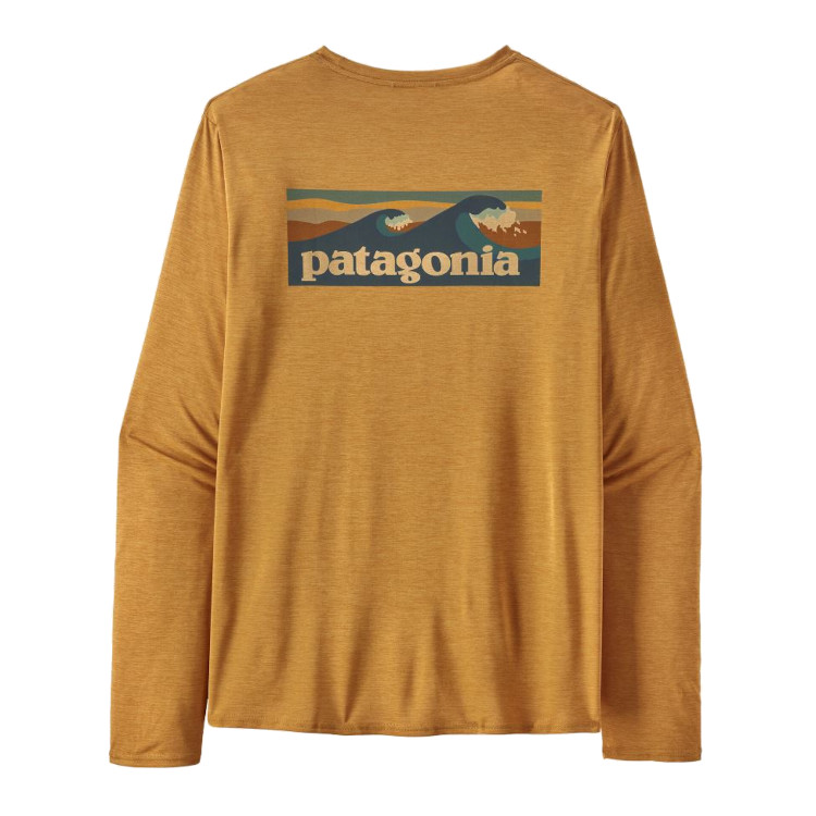 Patagonia Capilene Cool Daily Graphic Long Sleeve Shirt Waters - Men's - Image 5